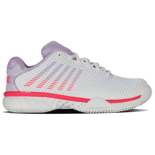 K-Swiss Womens Hypercourt Express 2 HB - White/Neon [Size: US 6]