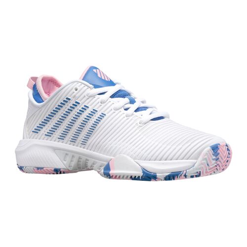 K-Swiss Womens Hypercourt Supreme AC - White/Star Sapphire [Size: US 9.5]