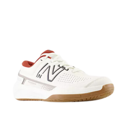 New Balance Mens 696v5 2E - White/Timber Wolf [Size : US - 8.5]