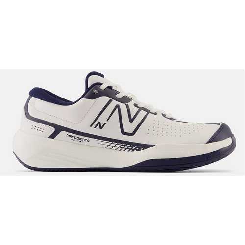 New Balance Mens MCH696W5 (2E Width) - White/Navy [Size : US - 9.5]