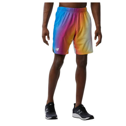 New Balance Mens Printed Tournament 9 In Short 2022 [Size : US - Small]