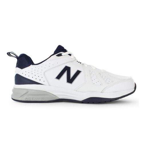 New Balance MX624 V5 (4E) White/Navy Men's Shoes [Size : US 8.5]