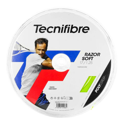 Tecnifibre Razor Code Soft 1.25 Reel 200m - Lime