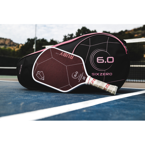 Six Zero Pro Tour Bag - Black/Cherry