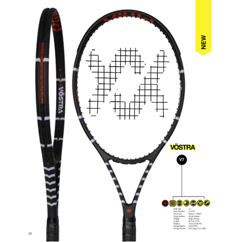 Volkl VÖSTRA7 (290g) Tennis Racquet [Grip Size: Grip 2 - 4 1/4]