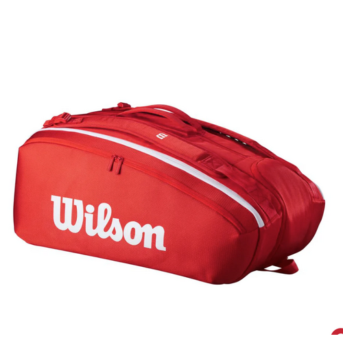 Wilson Super Tour 15R Bag Red - 2025