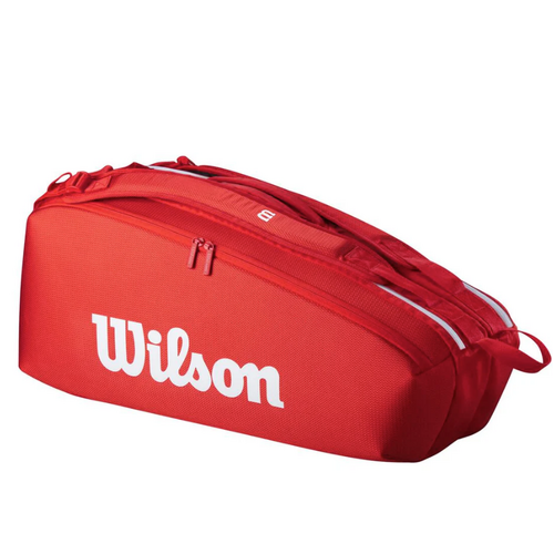 Wilson Super Tour 6R Bag Red - 2025