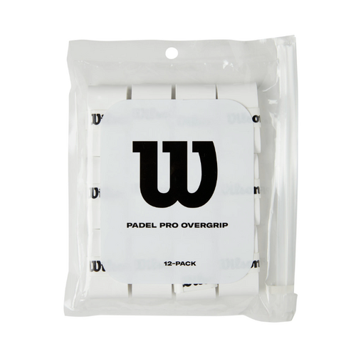 Wilson Pro Overgrip 12 Grip Pack White - Padel