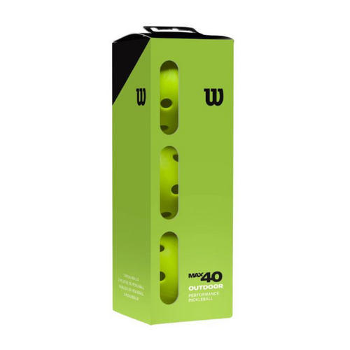 Wilson MAX 40 Outdoor 3 Pack - Yellow